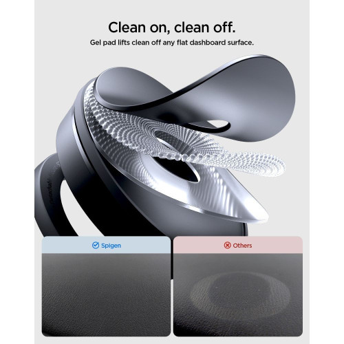 Spigen Stk120 Vacuumlock Magnetic Magsafe Dashboard & Windshield Car Mount Black, widok 8