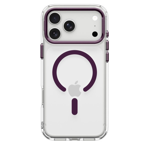 Spigen Ultra Hybrid Optik S Magsafe Iphone 17 Pro Max / 18 Pro Max Clear/burgundy, view 3