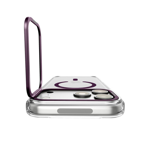 Spigen Ultra Hybrid Optik S Magsafe Iphone 17 Pro Max / 18 Pro Max Clear/burgundy, view 4