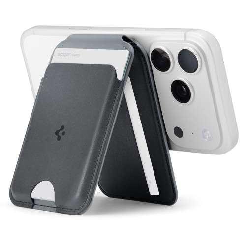 Spigen Nano Pop S V2 Magsafe Magnetic Card Holder Black Sesame, widok 2