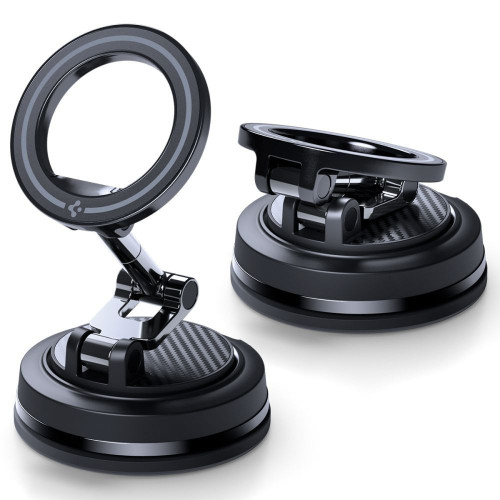 Spigen Stk110 Vacuumlock Magnetic Magsafe Screen Car Mount Black