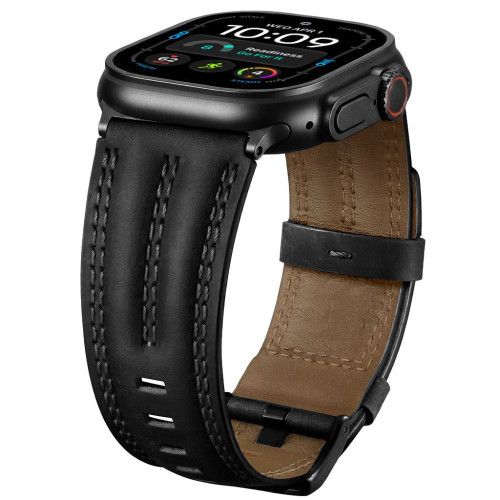 Tech-protect Leatherfit Craft Apple Watch 8 / 9 / 10 / 11 / 12 / Se / Ultra (44 / 45 / 46 / 49 Mm Black, view 3