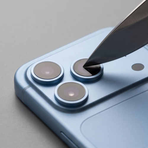 OsŁona Aparatu Tech-protect Camring Fit+ Iphone 18 Pro / Max Light Blue, pohled 5
