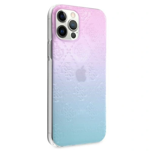 Widok z boku etui Guess, pokazujący elegancki design i wykończenie.