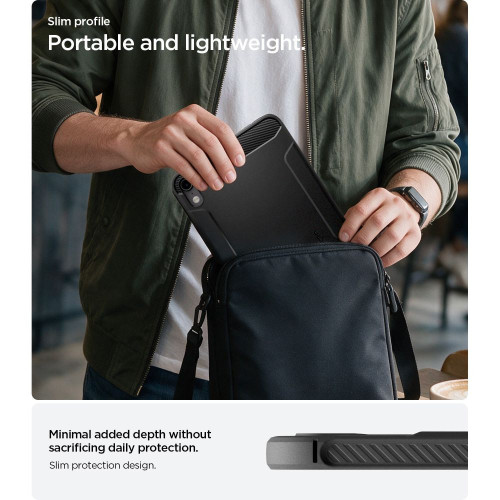 Spigen Rugged Armor Ipad Mini 8.5" 2026 Matte Black, widok 8