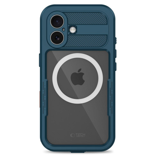 Tech-protect Shellbox Magsafe Ip68 Iphone 17 Ocean Blue, nézet 4