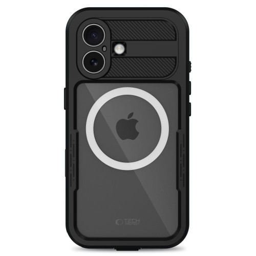 Tech-protect Shellbox Magsafe Ip68 Iphone 17 Black, nézet 3