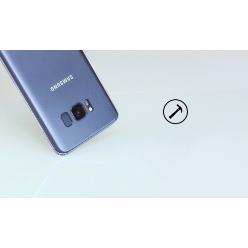 Szkło hybrydowe 3MK FlexibleGlass 3D z widocznymi otworami na czujniki i przyciski.